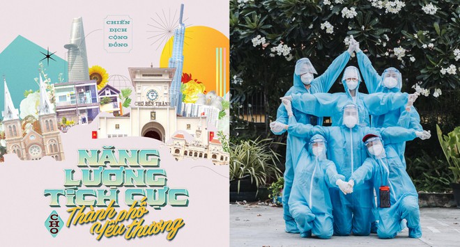 COVID-19 des célébrités à Ho Chi Minh-Ville diffusent ensemble une énergie positive